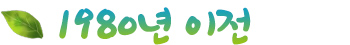 1980년 이전